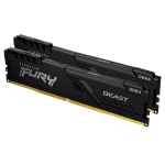 KINGSTON FURY BEAST KIT MEMORIA RAM 2x8GB TOT 16GB 2.666MHz TIPOLOGIA DIMM TECNOLOGIA DDR4